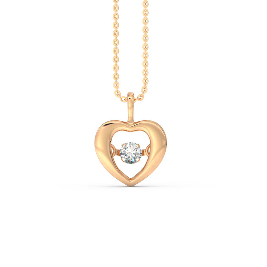 Doris Heartbeat Diamond Necklace