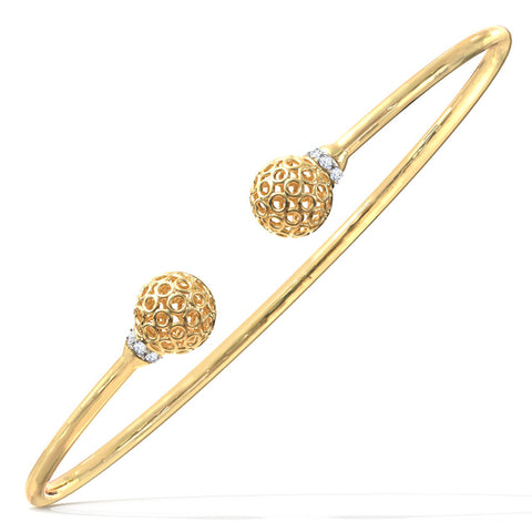 Orb Lattice Diamond Bracelet
