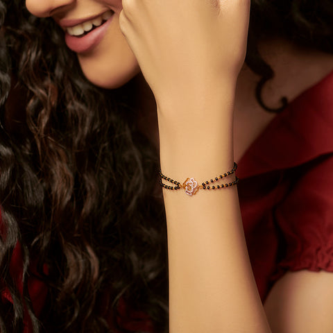 Anaisha Diamond Mangalsutra Bracelet