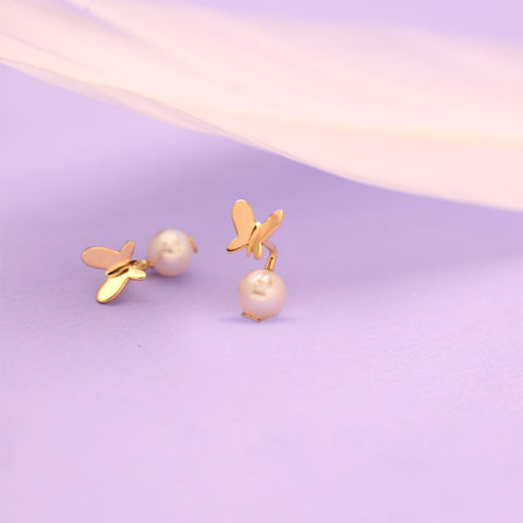 Kids' Pearl Earrings by Archana
