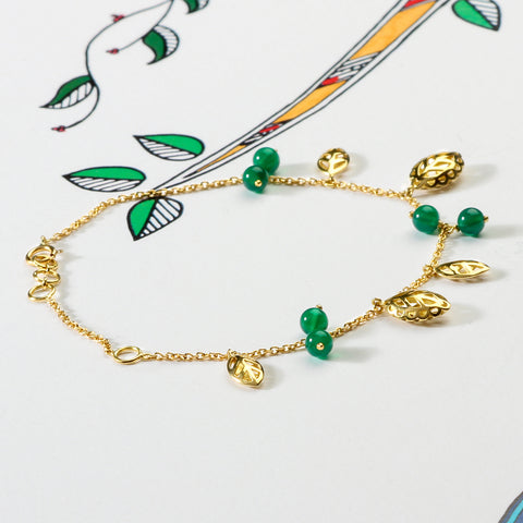 Patra Intricate Gemstone Bracelet