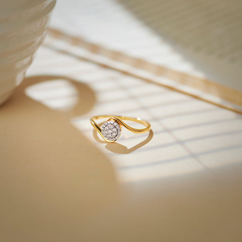 Claire Cluster Diamond Ring