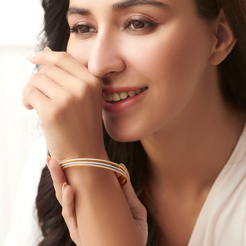 Sheen Diamond Stackable Bangles