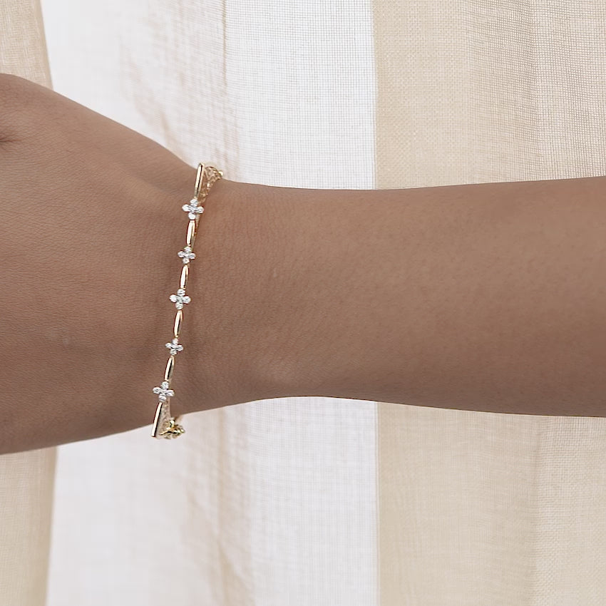 Dazzling Dynasty Diamond Bracelet