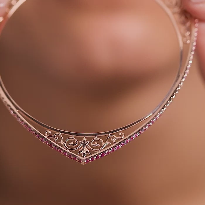 Sazwa Gemstone Bangle