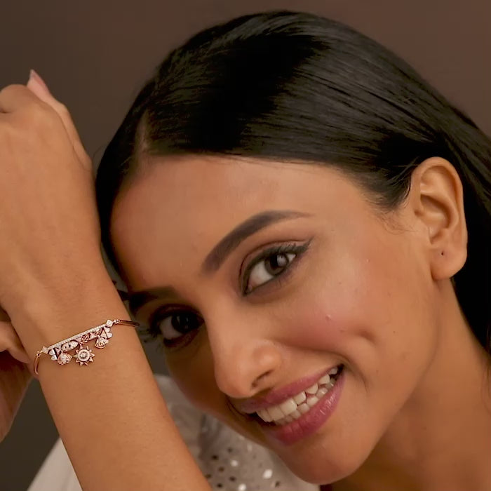 Radiant Maze Diamond Bracelet