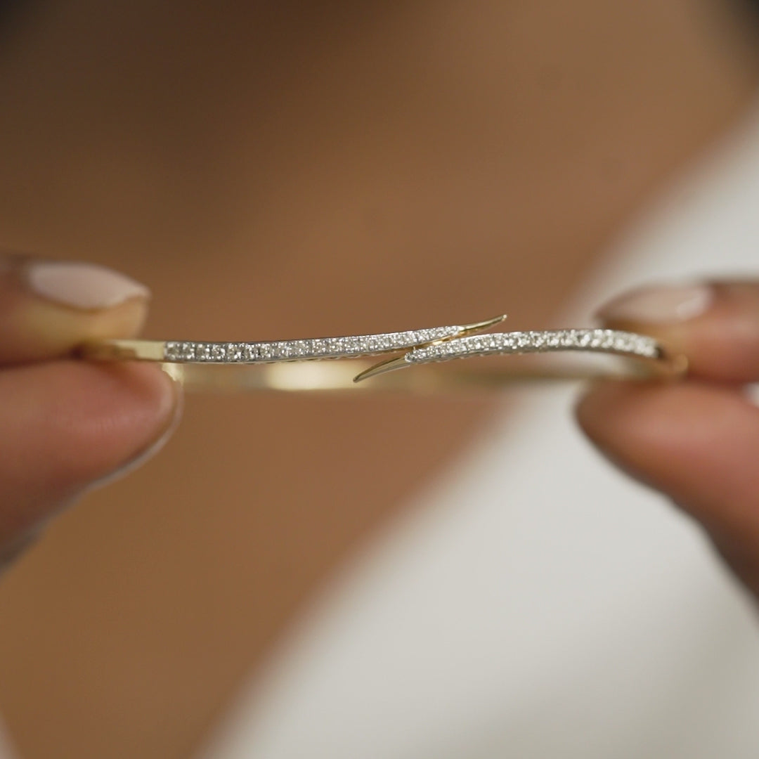 Serenity Diamond Oval Bracelet