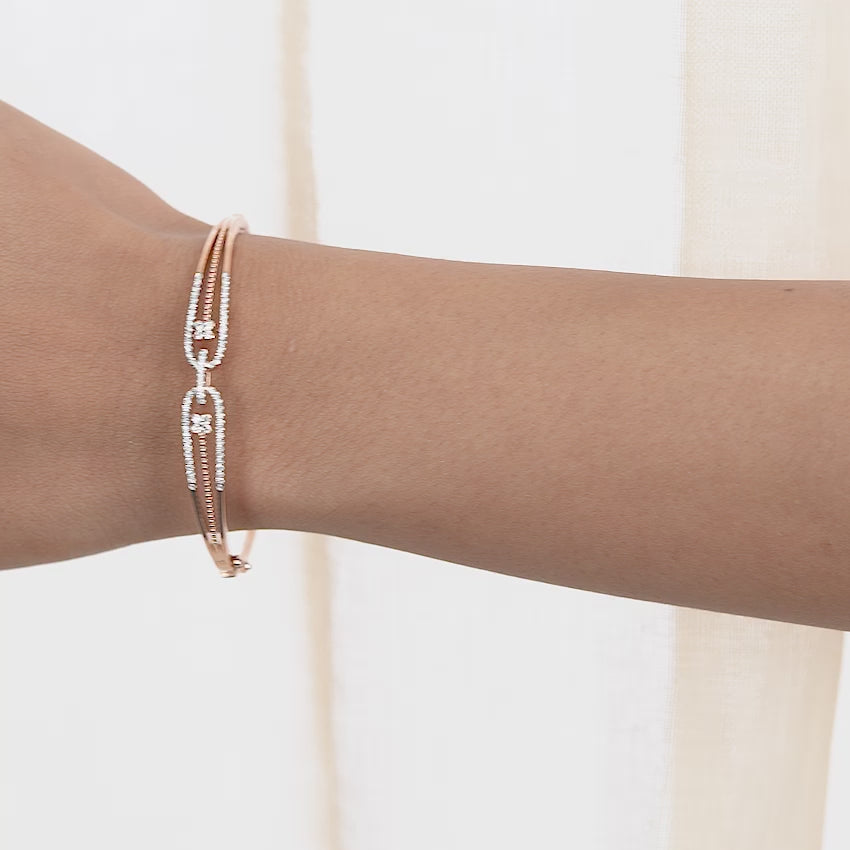 Starlit Serenity Diamond Bracelet