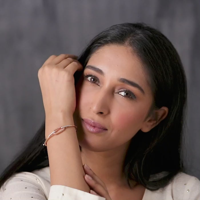 Edgy Twill Diamond Bracelet