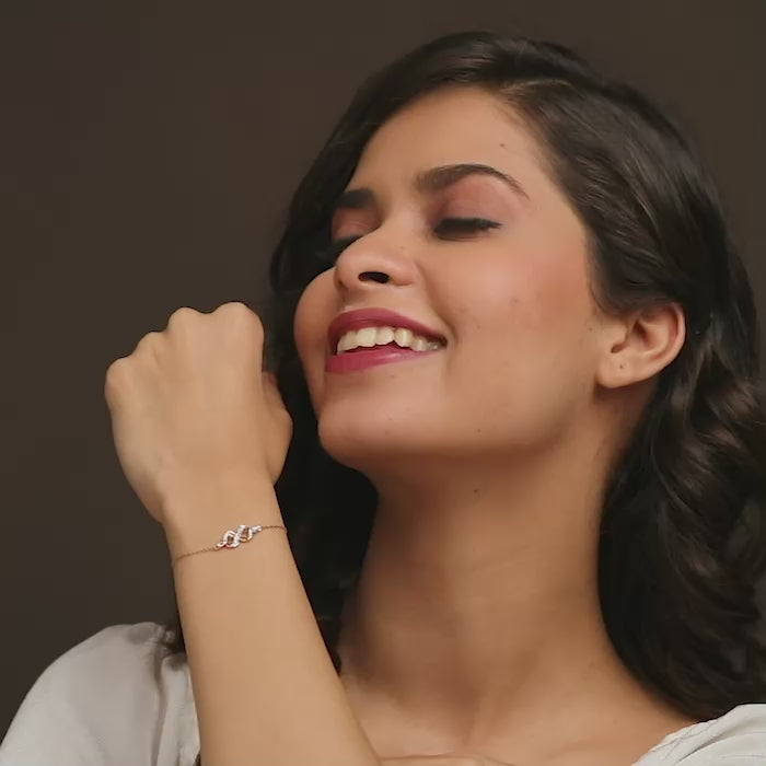 Aarti Infinite Diamond Chain Bracelet