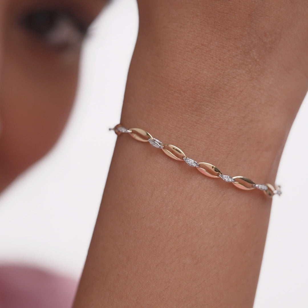 Tinkle Diamond Tennis Bracelet