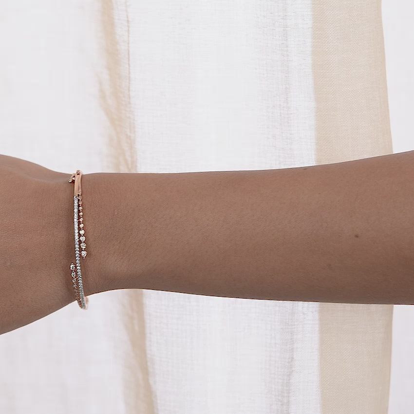 Luxe Trine Diamond Bracelet