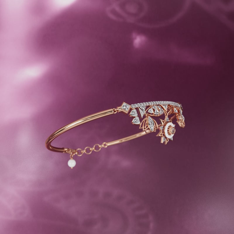 Radiant Maze Diamond Bracelet