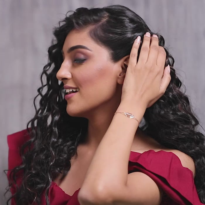 Regal Stepped Diamond Bracelet