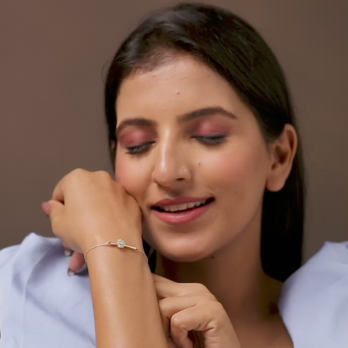 Renaiya Moving Diamond Bracelet