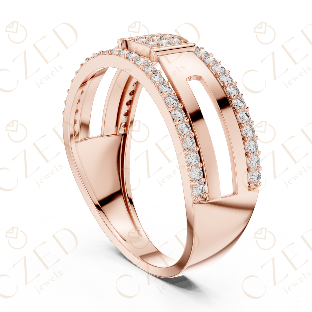Gold hoop earrings with classic round shape.
